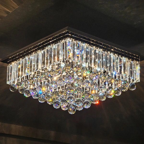 Crystal ceiling lamp