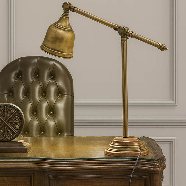 Brass Desk Lamp