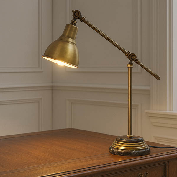 Brass Desk Lamp