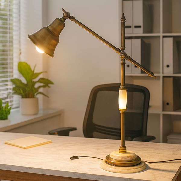 Brass Desk Lamp