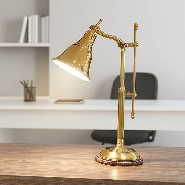 Brass Desk Lamp