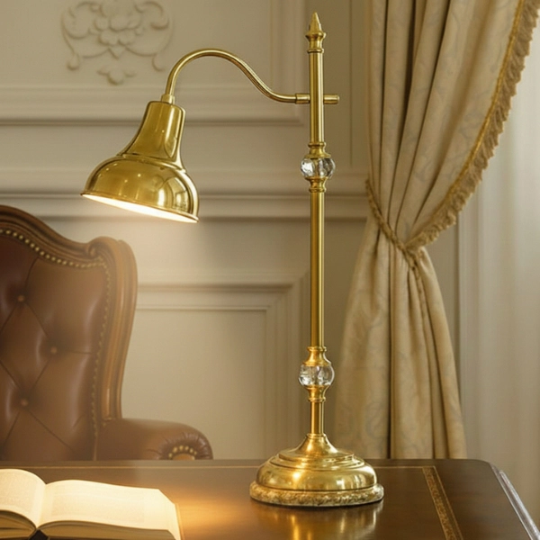 Brass Desk Lamp