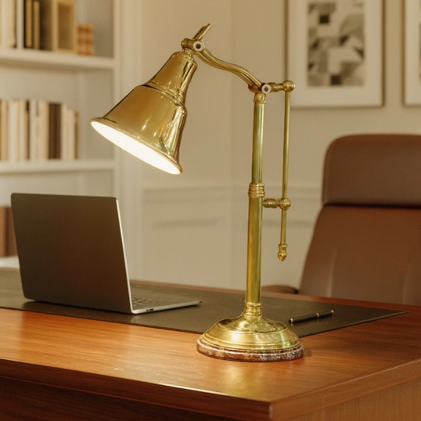 Brass Desk Lamp
