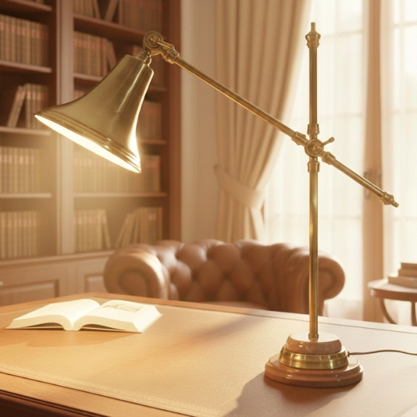 Brass Desk Lamp