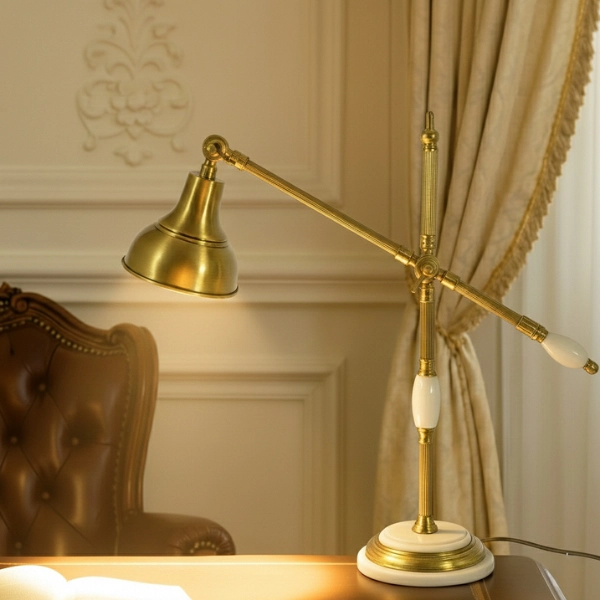 Brass Desk Lamp