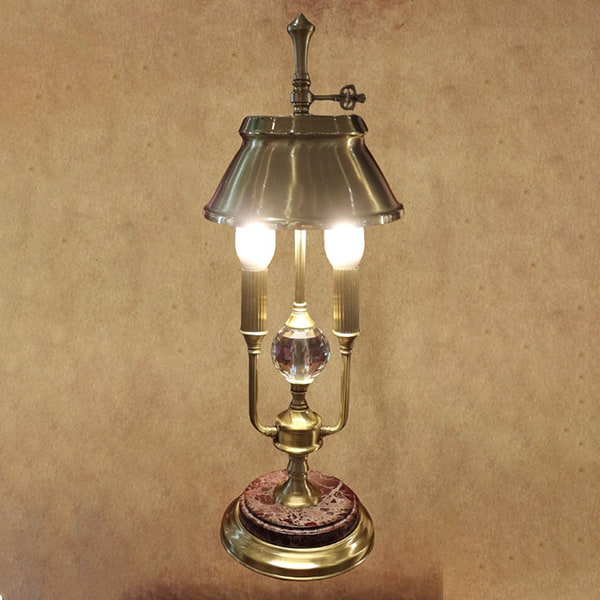 Brass Night Stand Lamp