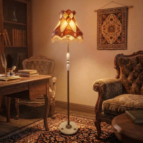 Brass Floor Lamp