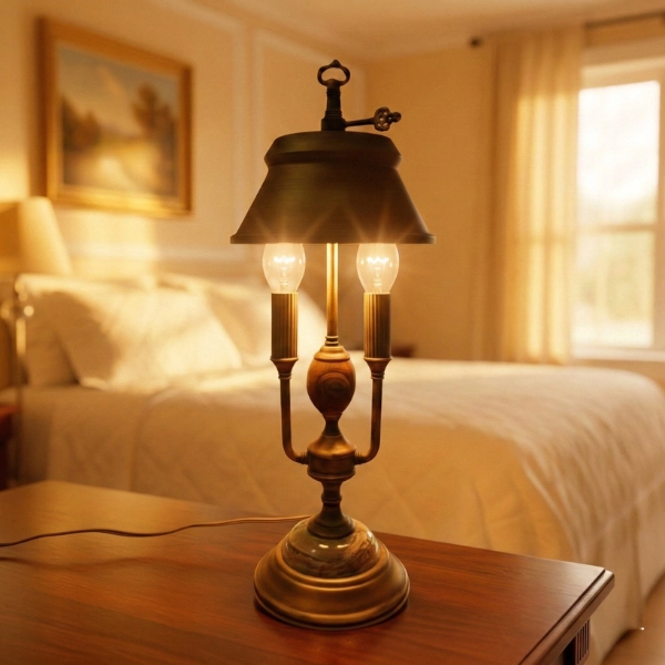 Brass Night stand lamp