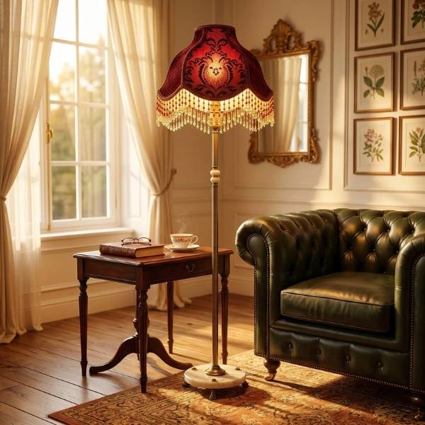 Brass Floor Lamp