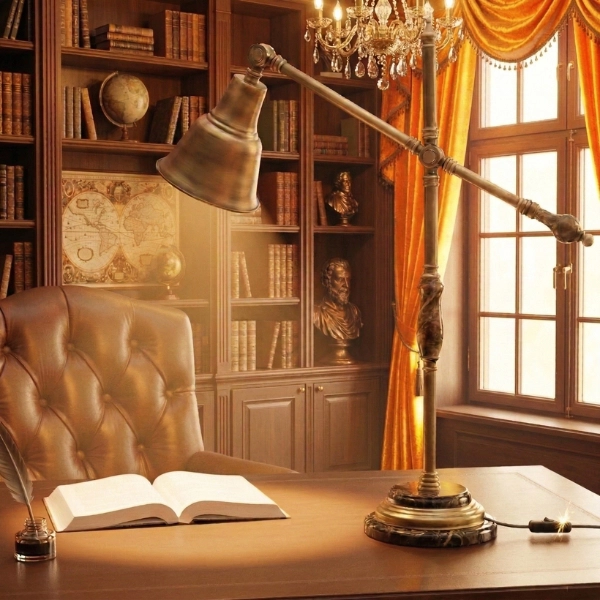 Brass Desk Lamp