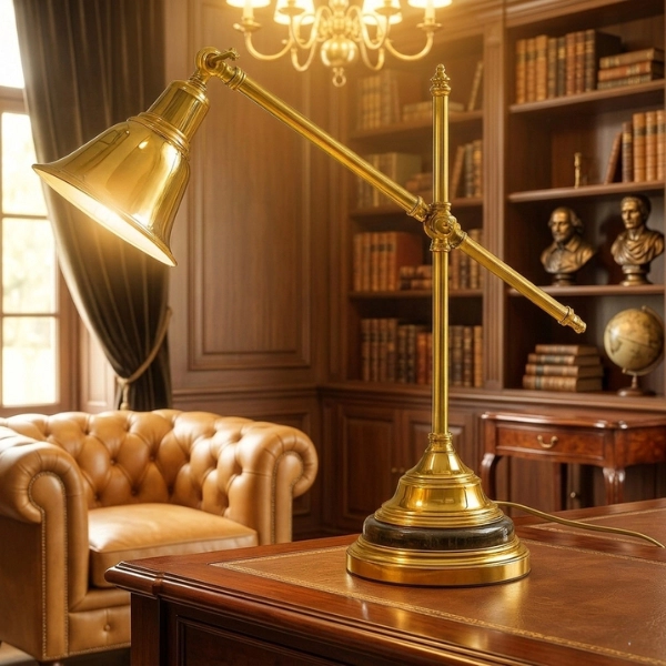 Brass Desk Lamp