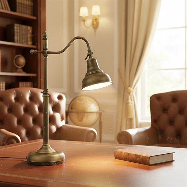 Brass Desk Lamp