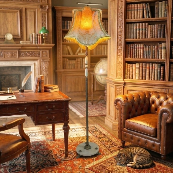 Brass Floor Lamp