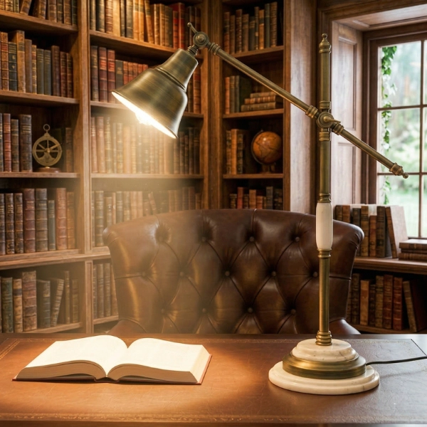 Brass Desk Lamp