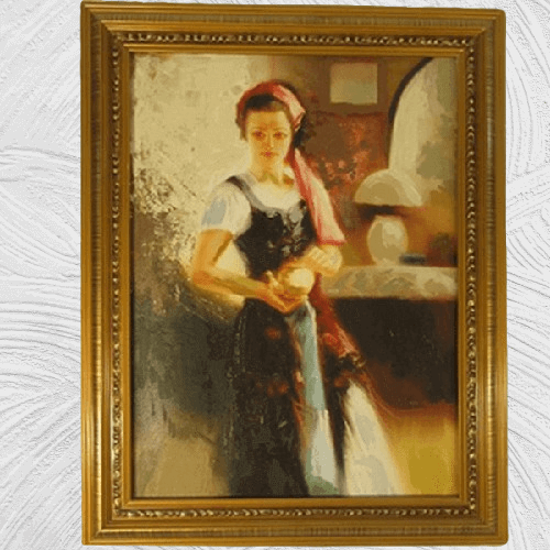 Classic oil painting