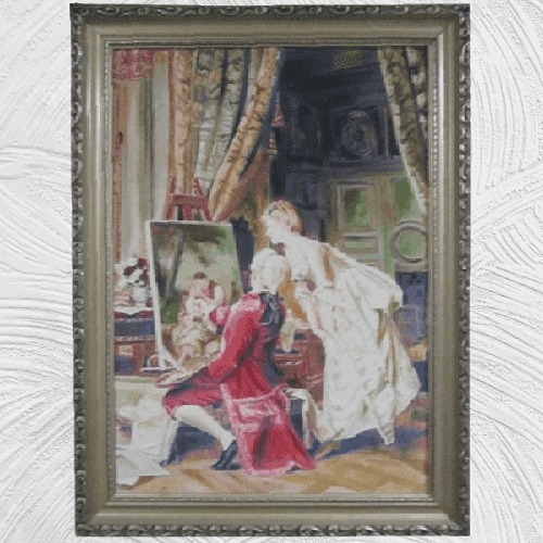 Classic oil painting