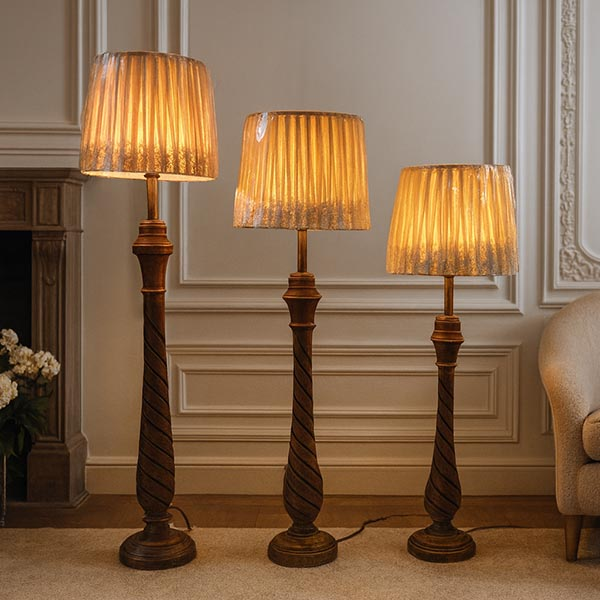 Wooden Floor Lamp