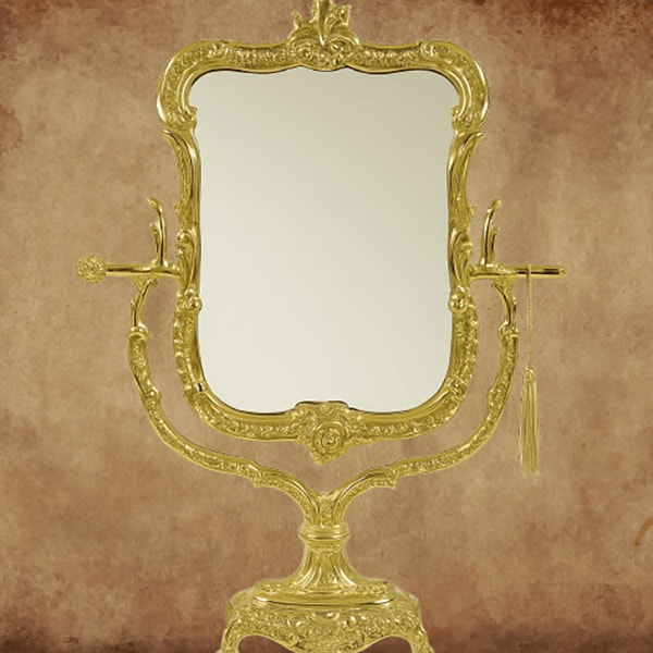 Brass Mirror