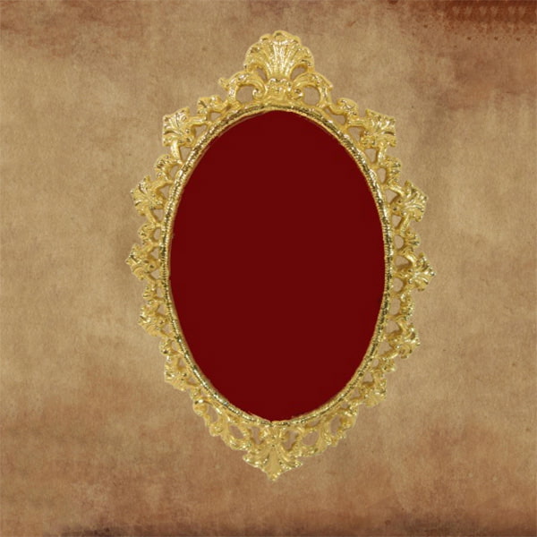 Brass picture frame