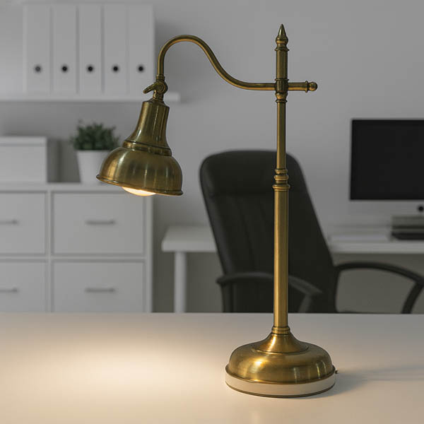 Brass Desk Lamp
