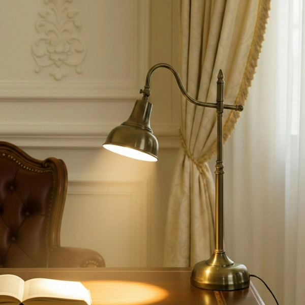 Brass Desk Lamp